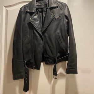 Leather BLK DNM jacket